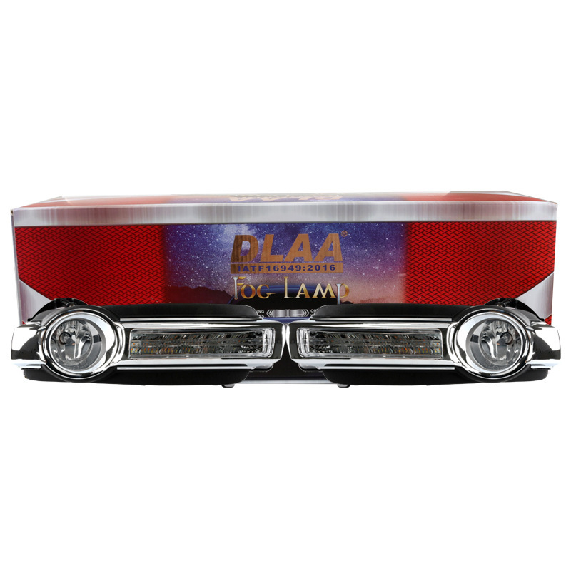 Aplicable 15 16 17 18 19 años Pajero conjunto de lámpara de niebla delantera V93V97 lámpara de barra LED luz diurna image 5