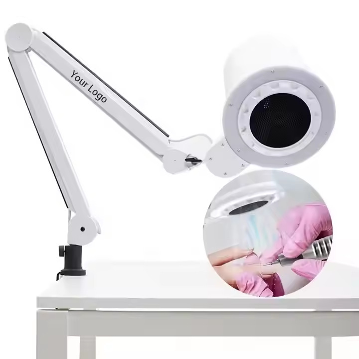 Nail Vacuum Cleaner Lighting Studio Nail Removal Salon Pedicure Cross-Border Hot Selling Nail Dust Vacuum Cleaner