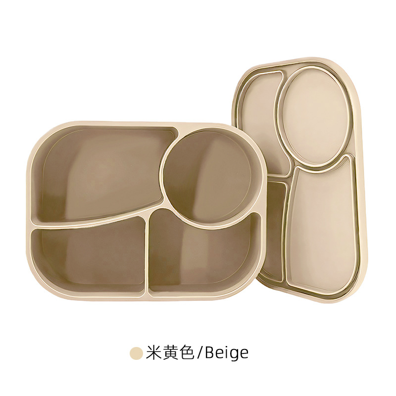 La lonchera de silicona de grado alimenticio transfronterizo se puede calentar en el horno microondas, la lonchera, la caja de almacenamiento hermética y hermética de alimentos, la caja de bento