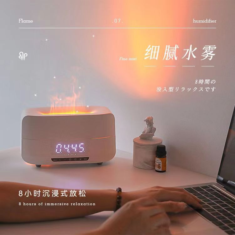 擬似炎香薫加湿器抽選プレゼント霧加湿雰囲気多機能bluetooth音響誕生日プレゼント|undefined