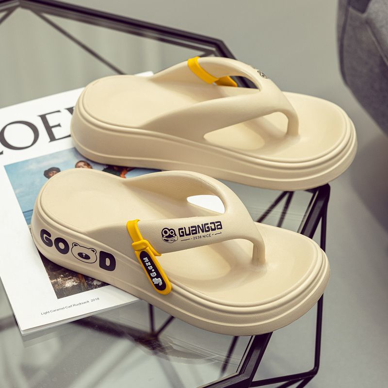 Eva's Comfortable Women's Top Quality Flip-Flops, New Summer Model, Indoor Home Non-Slip Thick-Soled Outdoor Fashion Beach Sandals_voghion.com