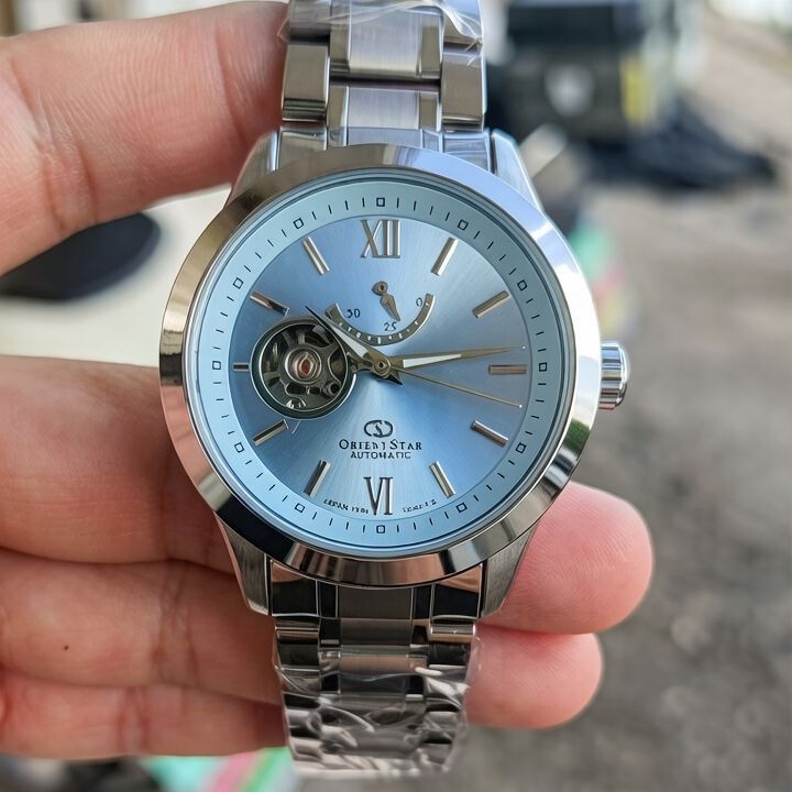 Cross-border best-selling new Oriental Star fully automatic mechanical watch with a solid stainless steel strap, designed for men Cross-border best-selling new Oriental Star fully automatic mechanical watch with a solid stainless steel strap, designed for men