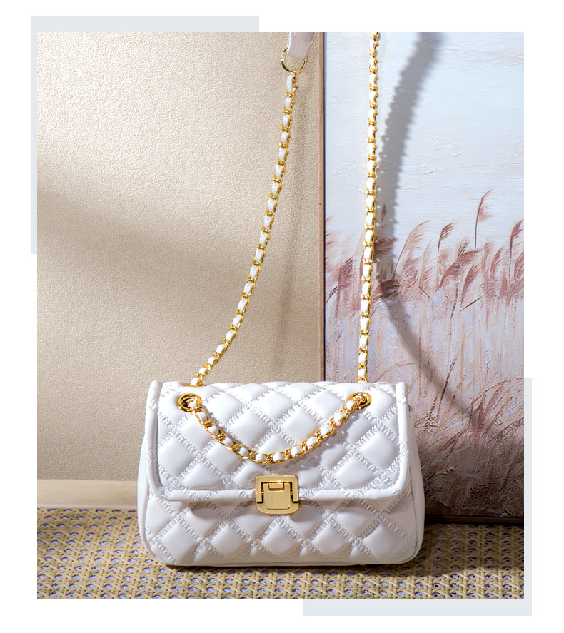 Send girlfriend mobile phone Lingge Qixi gift women's bag 2024 new handbag daily commuting_voghion.com