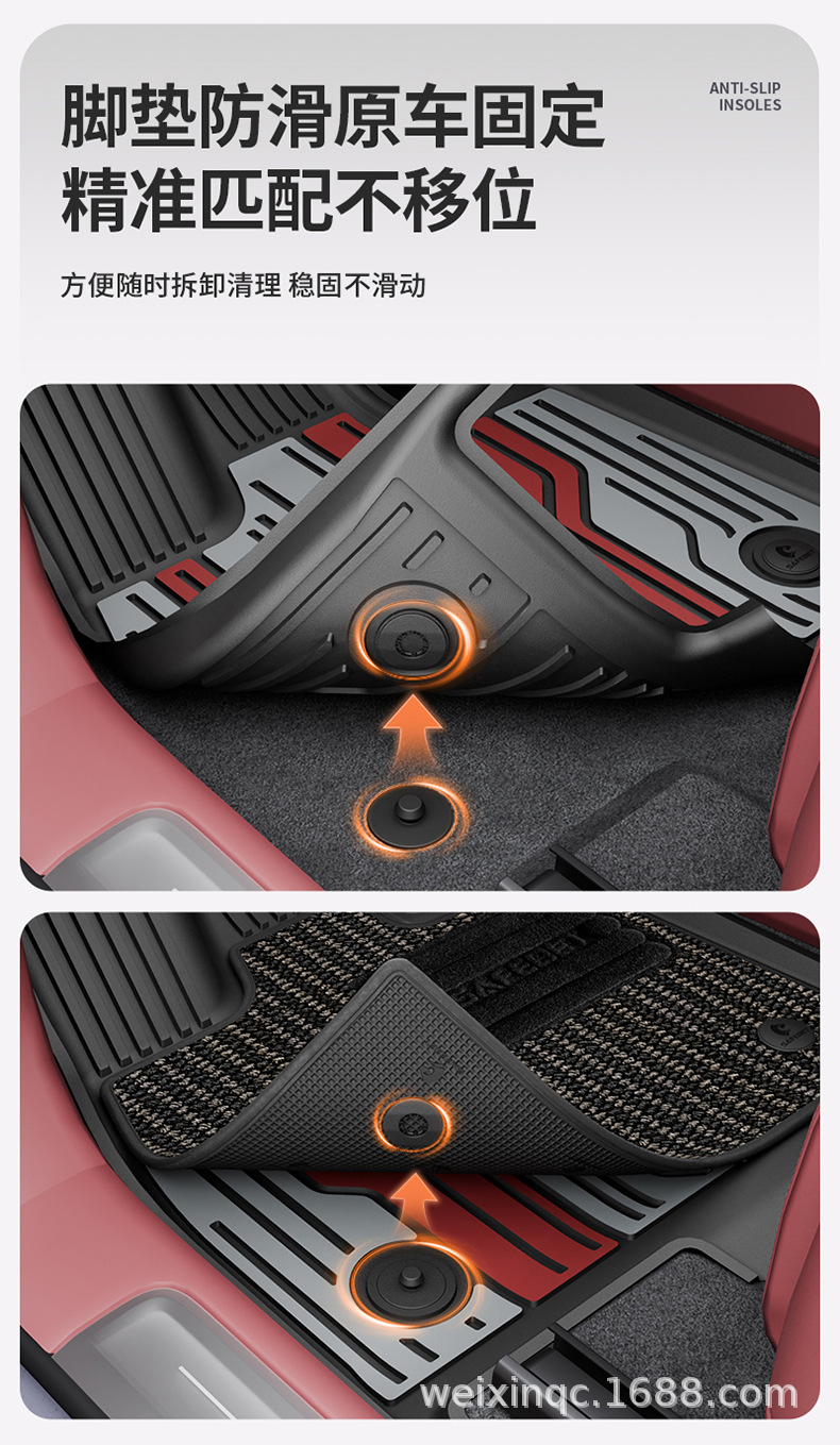 Suitable for Nio Es8 Es6 Ec6 Et5 Et9 Es9 Special Vehicles, Colorful Tpe Car Floor Mats