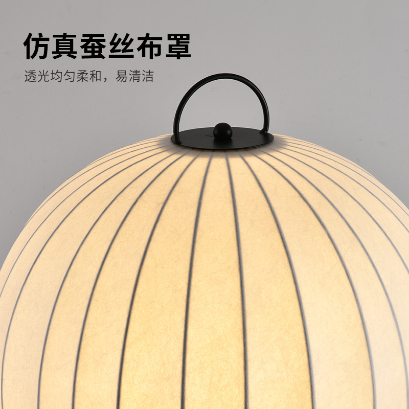 Gran vista jardín lámpara de piso estilo japonés sofá sala de estar lámpara de atmósfera de alto nivel diseñador de luces decorativas de vivienda L259