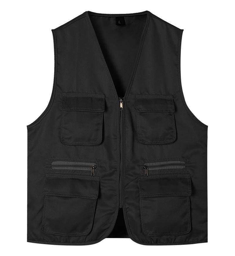 Ropa de trabajo voluntaria chaleco impresa tridimensional grupo de construcción voluntario chaleco voluntario publicidad de bienestar público bolsillo