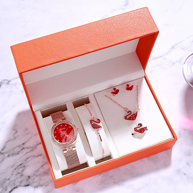 Jizan Little Swan Watch Women's Light Luxury Niche Elegant Simple Student Watch Women's 2024 New Women's Watch