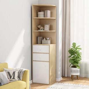 Corner Cabinet Corner Storage Cabinet Home Living Room Corner Triangle Cabinet Bedroom Corner Corner Side Cabinet Wall Storage Cabinet