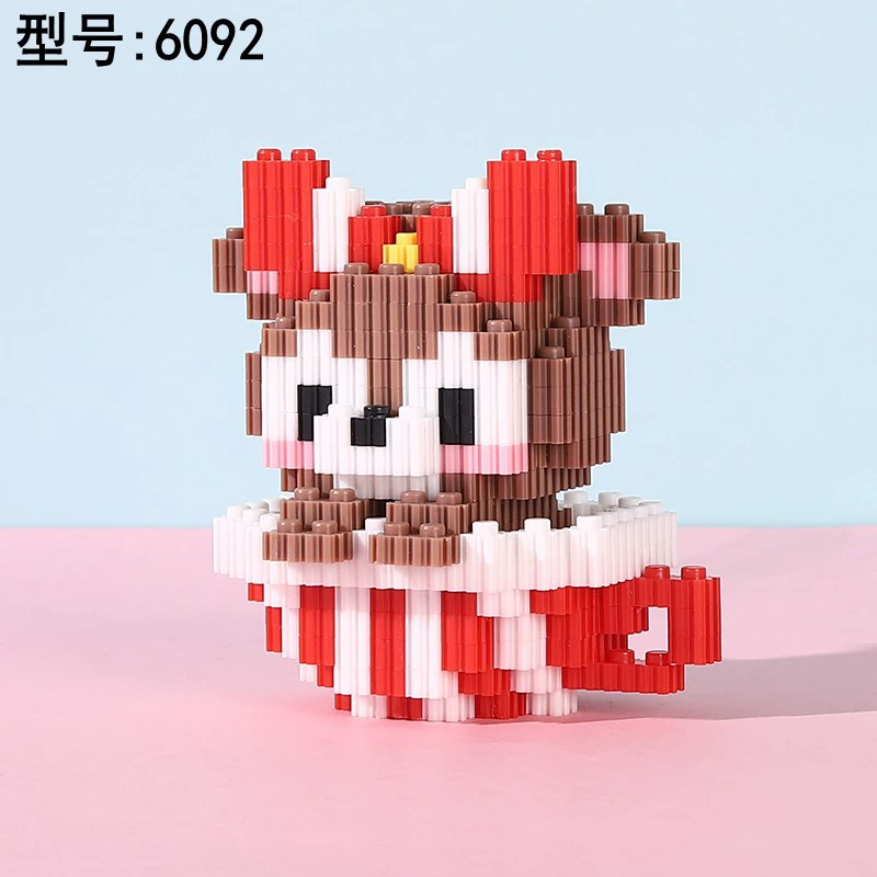 Конструктор Lego Ultraman Tiga Micro Block, различные цвета, 10×10×10 см