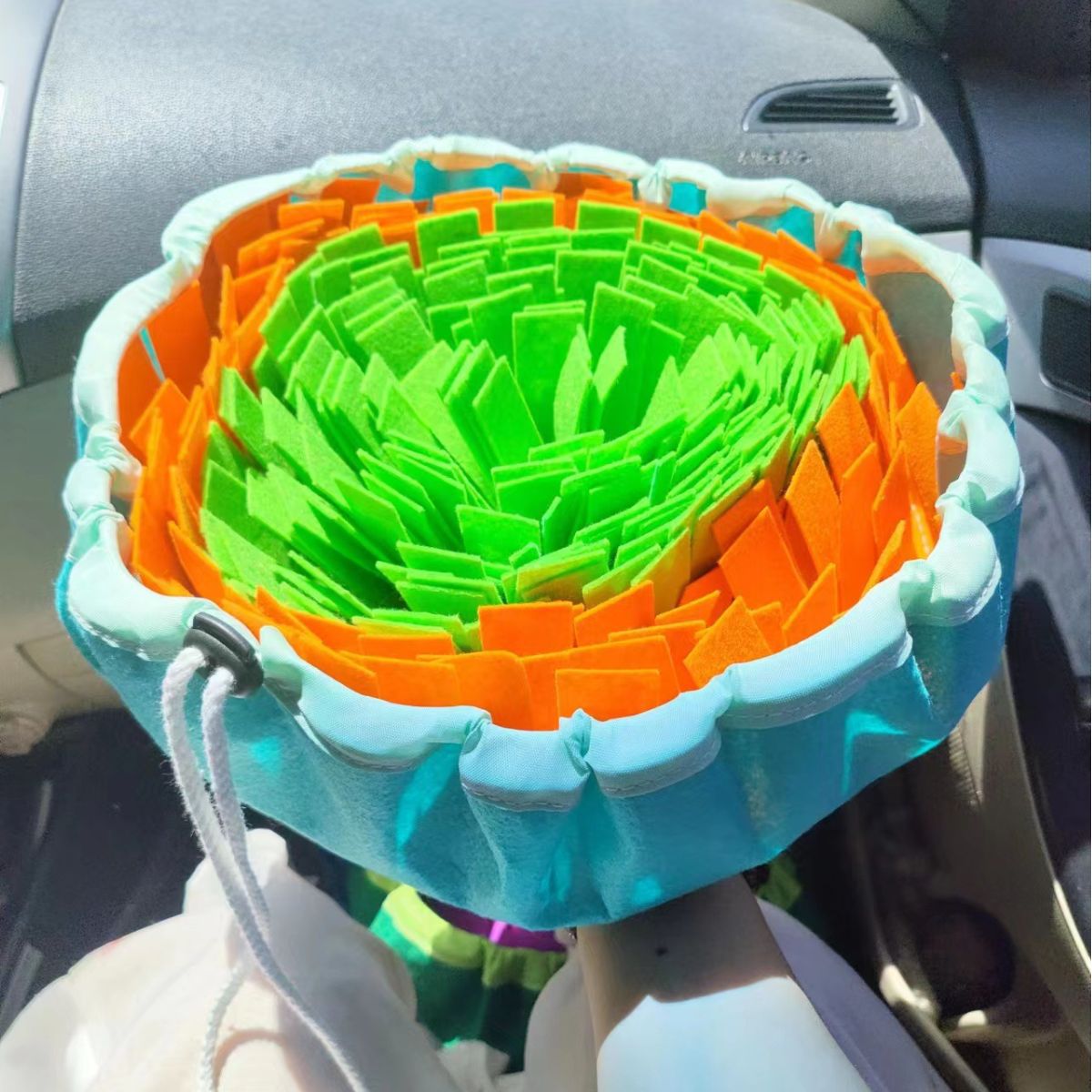 Almohadilla de comida lenta antiasfixia transfronteriza Almohadilla de olfato para mascotas Almohadilla de fieltro de descompresión para perros Almohadilla de entrenamiento físico Almohadilla de alimentación