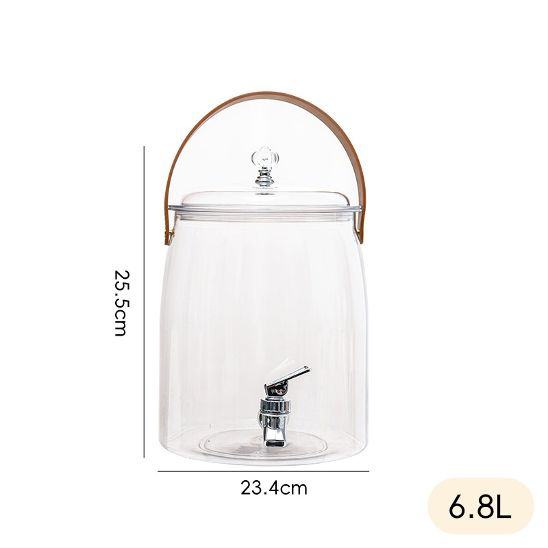 Barril de bebidas de autoservicio, refrigerador de gran capacidad, tetera de agua fría, barril de vino, té de frutas, tetera de agua fría con grifo, barril de cola, barril de mezcla