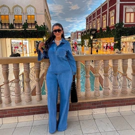 连衣裙;时尚休闲套装;女士连体裤