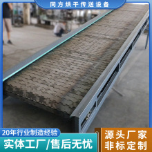 链板提升机 大倾斜式重型爬坡输送机 吨包麻袋金属链板上料机定制