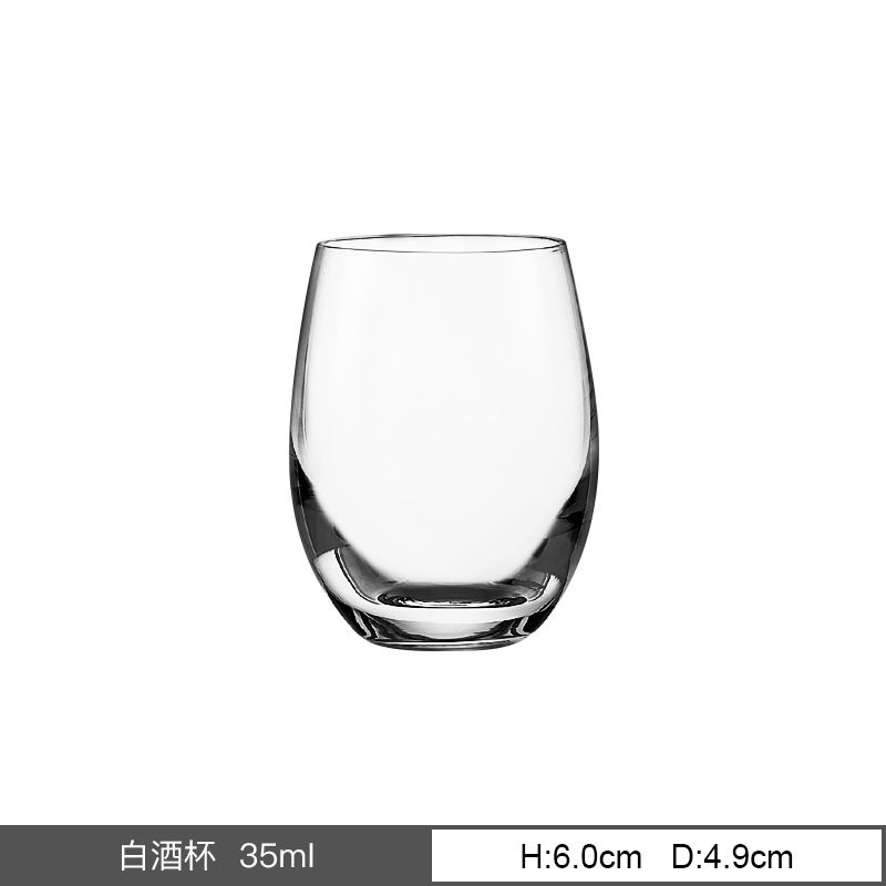 Importación checa de cristal sin plomo tazas de licores de licores de alta temperatura diseño comercial de compras a granel de tazas de vidrio sin plomo
