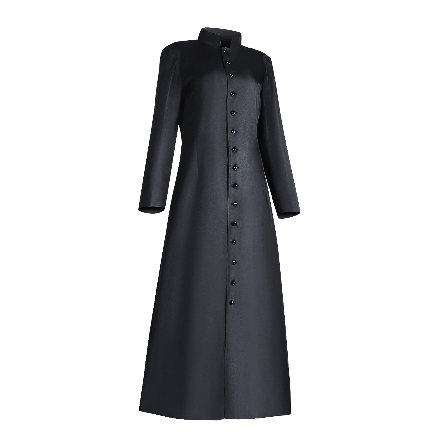 Длинное средневековое р robe for adults, unisex cosplay costume, button front, XS–5XL, multiple colors