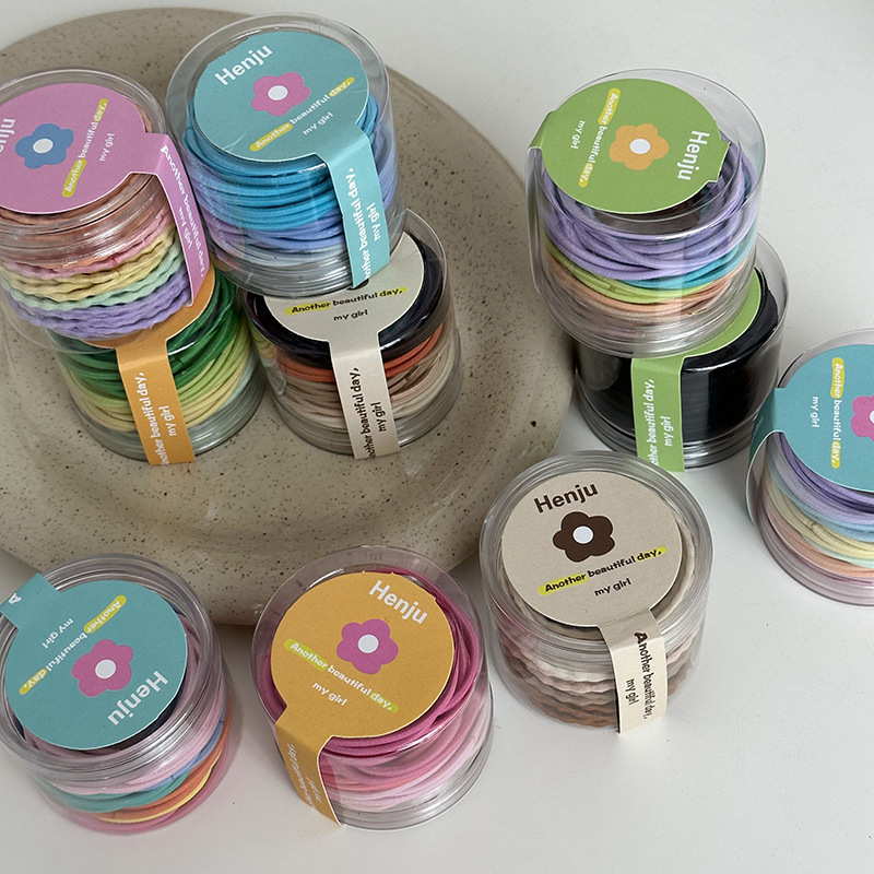 Haargummis Für Kinder Mädchen Hochelastische Haarbänder_voghion.com
