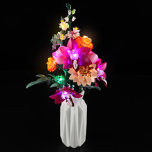 YEABRICKS�����ָ�LED���� 10342���컨����ľֲ��ƹ�ƴװ���