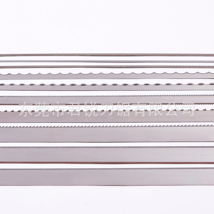 生产德国瑞典料切割机双面锯齿刀片立切机刀带单面齿锯条刀带锯条