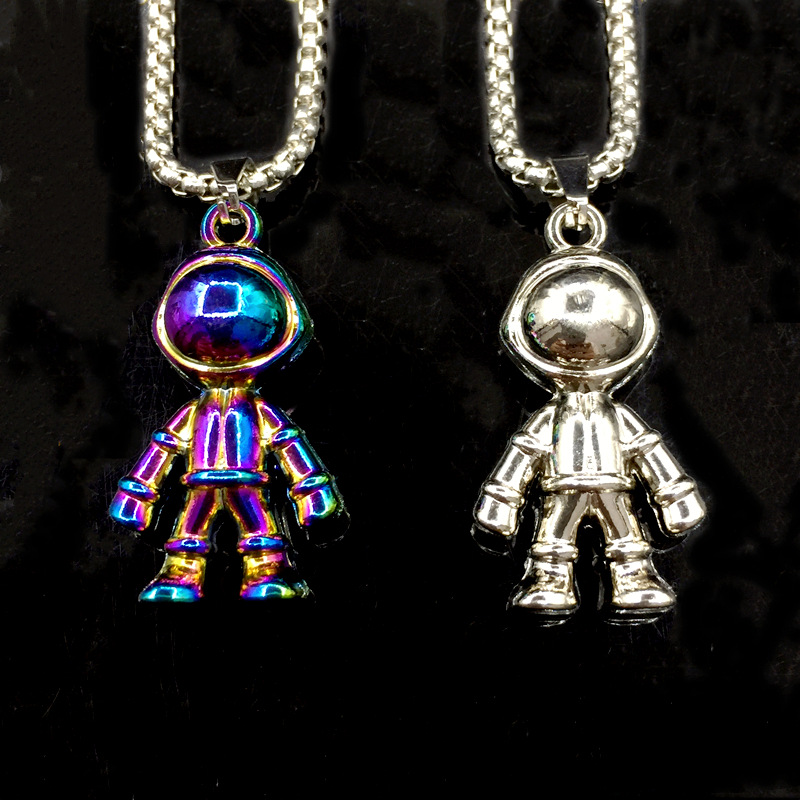 Streetwear Cartoon Character Alloy Plating Unisex Charms Pendant Necklace display picture 2