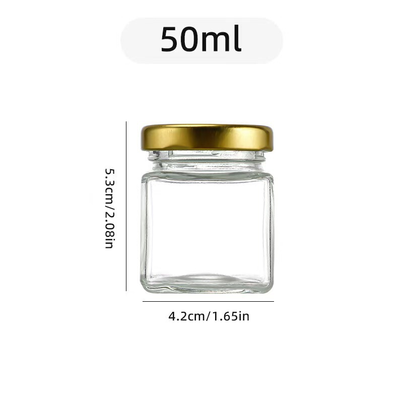 スポット卸売シンプルな透明ガラスハニーボトル家庭用密封ハニーボトルツバメの巣ボトルピクルスボトル詰め替え空ボトル|undefined