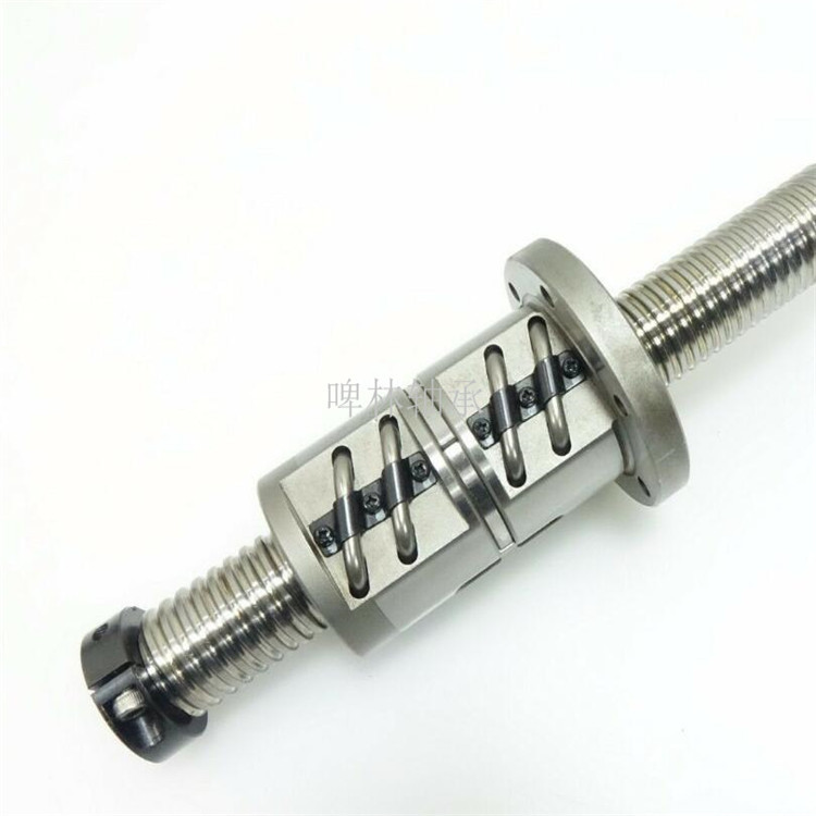 日本THK BNFN3205双螺母型滚珠丝杠带润滑孔尺寸查询