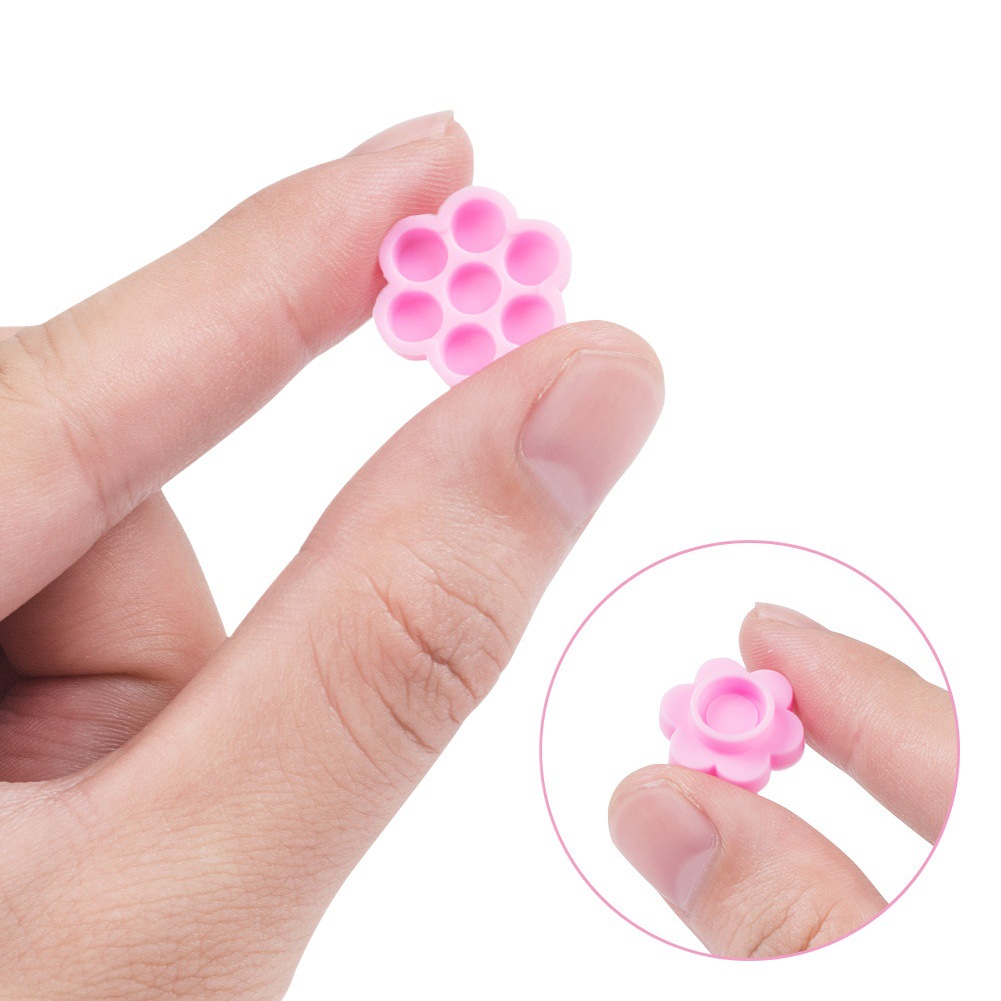 Plum Blossom Cup Glue Delay Cup Eyelia Grafting Eyelia Plum Blossom Cup Plum Flower Type Glue Drop Cup Glue Cup
