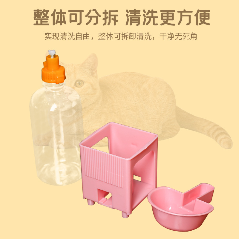 小型ペット用ウォーターディスペンサー、子猫用自動ウォーターボウル、ウサギ用ハムスタードリンクディスペンサー、子犬用小動物用ウォーターボウル、ミニ|undefined