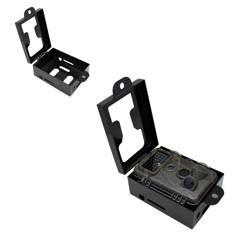 Outdoor wild infrared automatic detection camera protection box (without camera, black/brown, color random) Outdoor wild infrared automatic detection camera protection box (without camera, black/brown, color random)