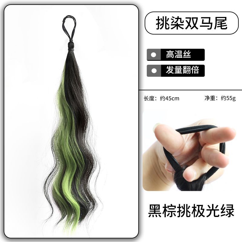 Peruca de pelo de anillo de pelo de pelo de simulación de pelo de pelo de bola de cabeza de brotes de flores de cabeza de pelo de disco de pelo flojo de artefacto de pelo de pelo de haz de pelo