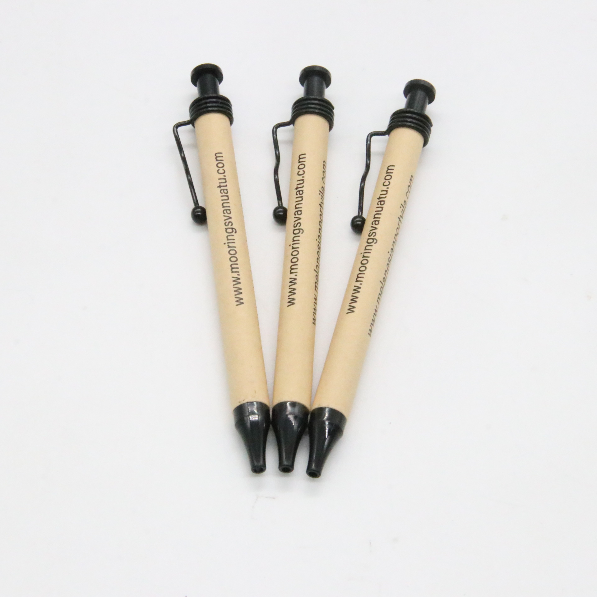 Protección del medio ambiente al por mayor bolígrafo tubo de papel pluma láser logo en stock publicidad superventas caliente-venta