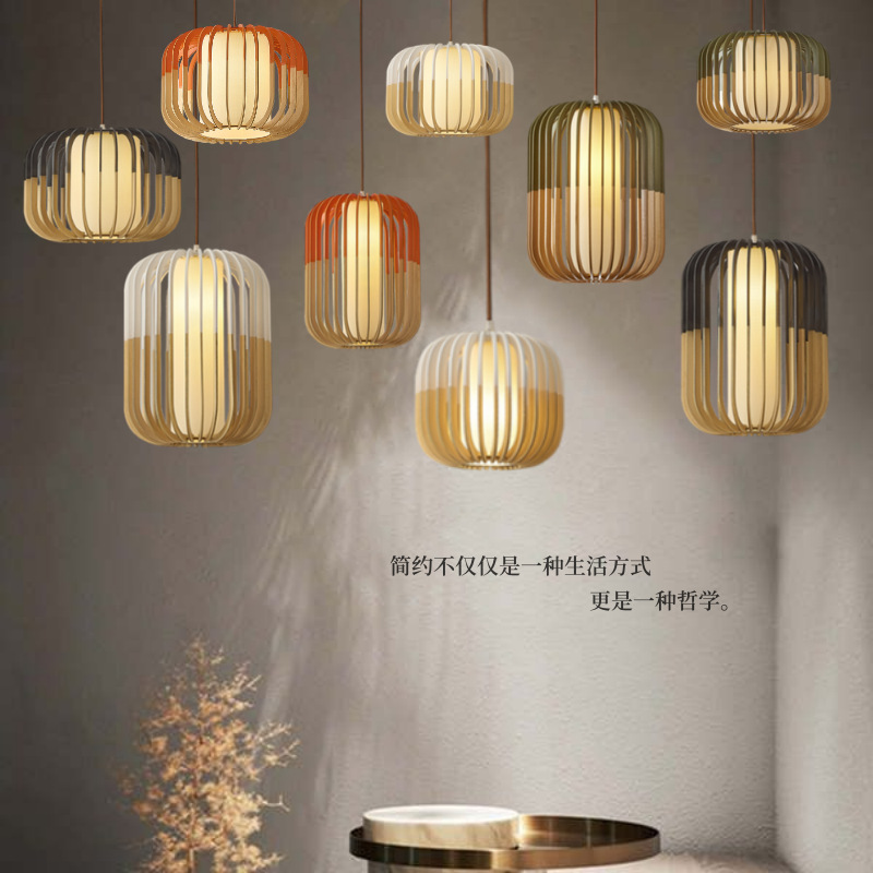 Dormitorio cabezal de cama nuevo estilo chino antiguo restaurante lámpara candelabro bar porche pasillo residencial lámpara japonesa lámpara sala de té