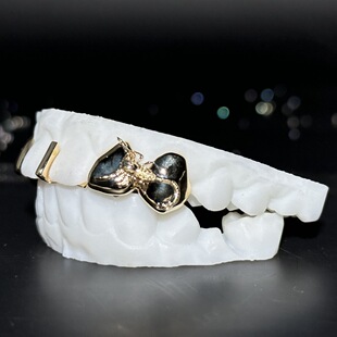 Smooth Scorpion Engraved Teeth Grillz European and American Cross-Border Hot Selling Grillz