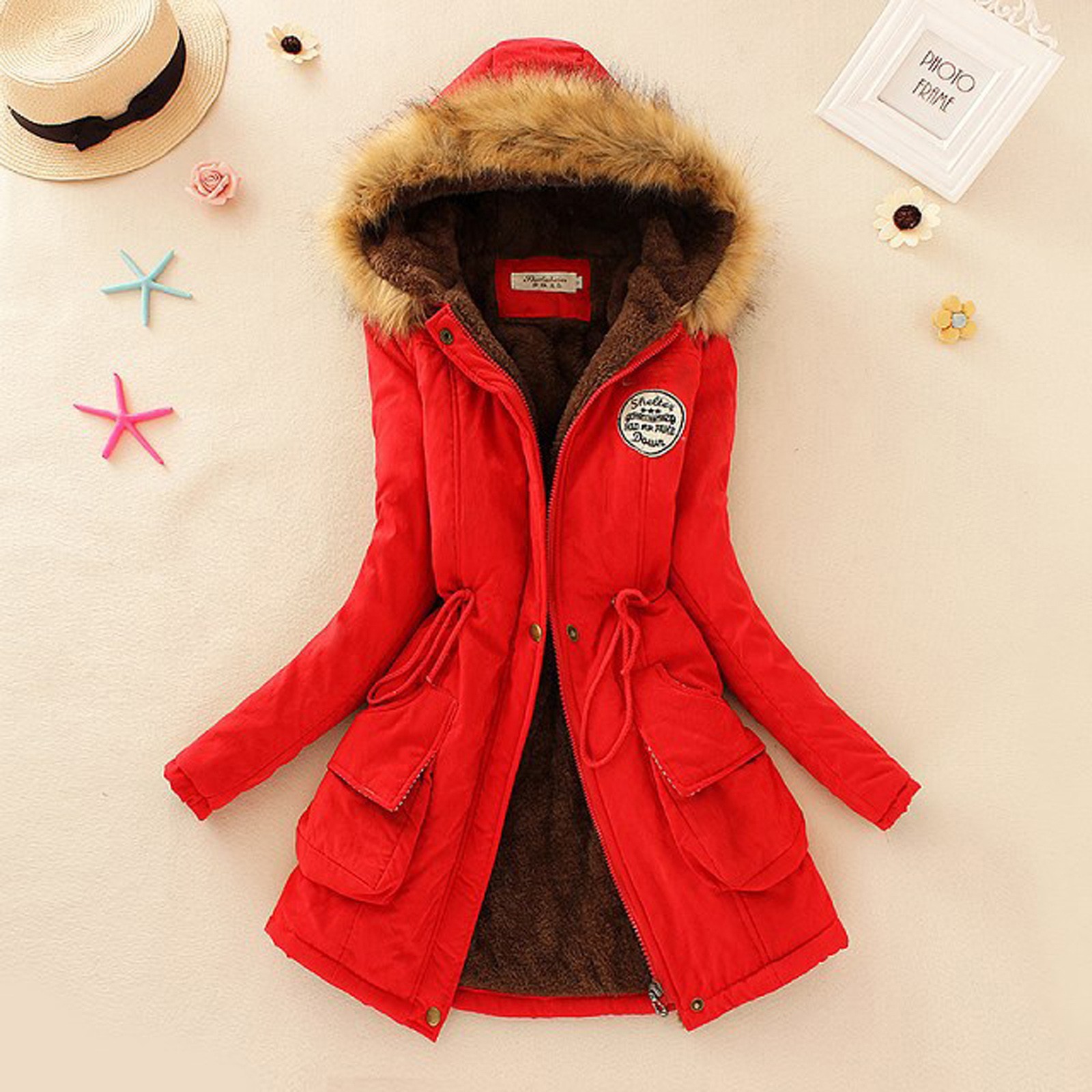 Chaqueta de invierno de gran tamaño para mujer – abrigo cálido y elegante de temporada