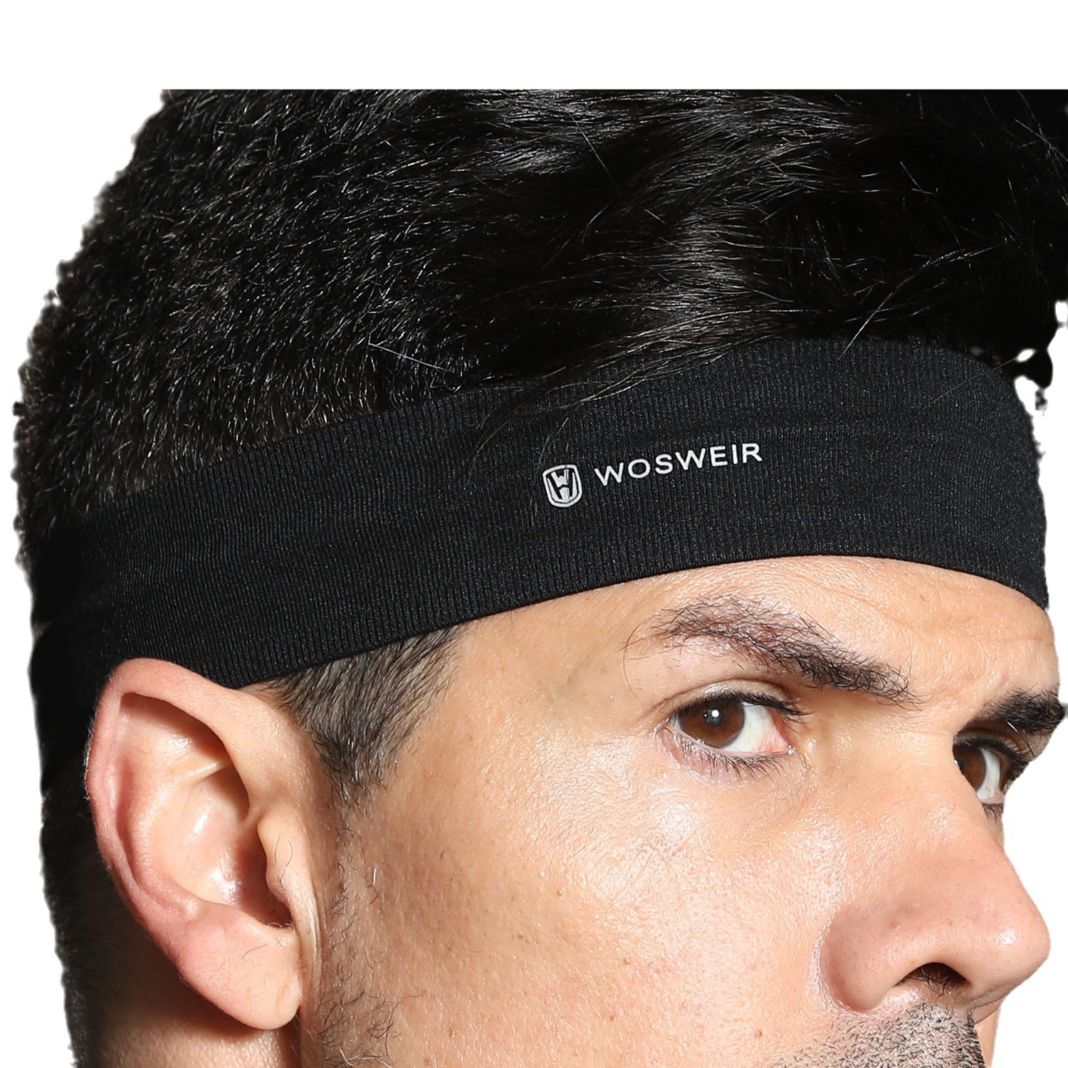 Diadema deportiva Yoga turbante absorbente de sudor Hombres y mujeres corriendo bádminton femenino fitness anti-sudor cuerda de salto guía antitranspirante diadema