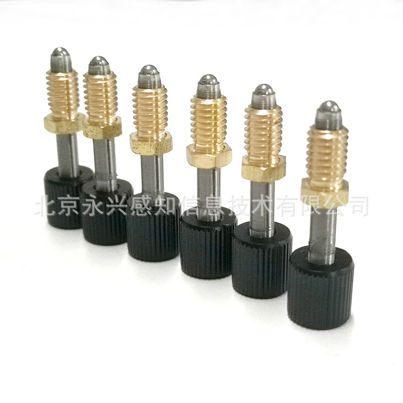 精密调整螺纹副，调光螺丝 长度33mm,直径10mm,M4*0.25，M6，R1.5