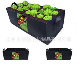 亚马逊种植袋阳台蔬菜方型种植桶毛毡材质室外基地大棚植物种植袋