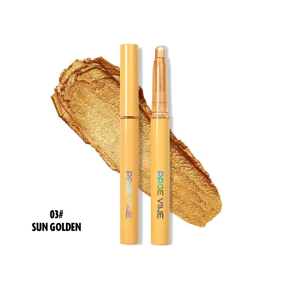 Maquillaje PAGE VINE, Iluminador en Barra, Sombra de Ojos en Barra Amazon TK Aegyo-sal, Sombra de Ojos en Lápiz de 12 Colores, Sombra de Ojos de Gran Marca