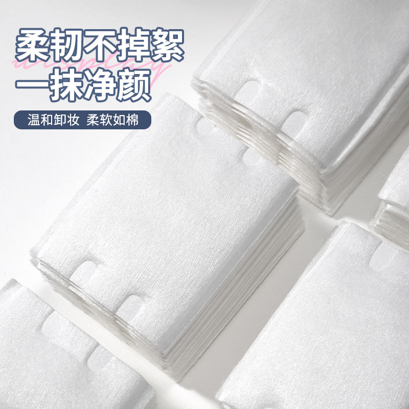 LMLTOP transfronterizo exclusivamente para almohadillas de algodón para sándwich, compresa húmeda gruesa de doble efecto de doble cara, almohadilla de algodón desmaquillante SY599