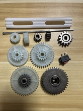 小型电动压面机家用俊厨面条机小齿轮椭圆孔齿轮面刀传动轮