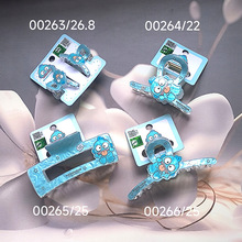 正版授权饰品儿童发饰头饰 人鱼汉顿系列卡通发夹抓夹怪手夹00263