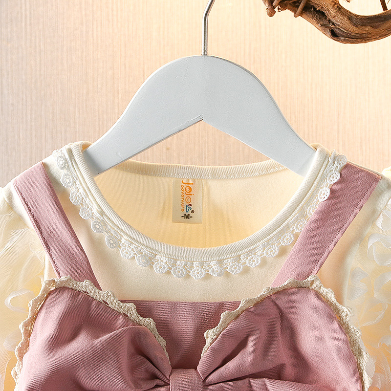106059819@qq.com Girls' New Style One-Year-Old Baby Girl Stylish Children's Princess Dress Infant Clothes For Autumn_voghion.com