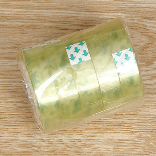 Factory direct supply of 5 small transparent tape value office stationery small Tape Two-dollar store supply