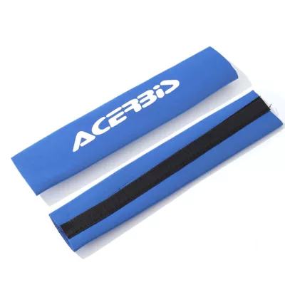 Motosiklet ləvazimatları və aksesuarları Universal Front Shock Absorber Protective - front-shock-absorber-cover-blue-background-with-white-letters-velcro