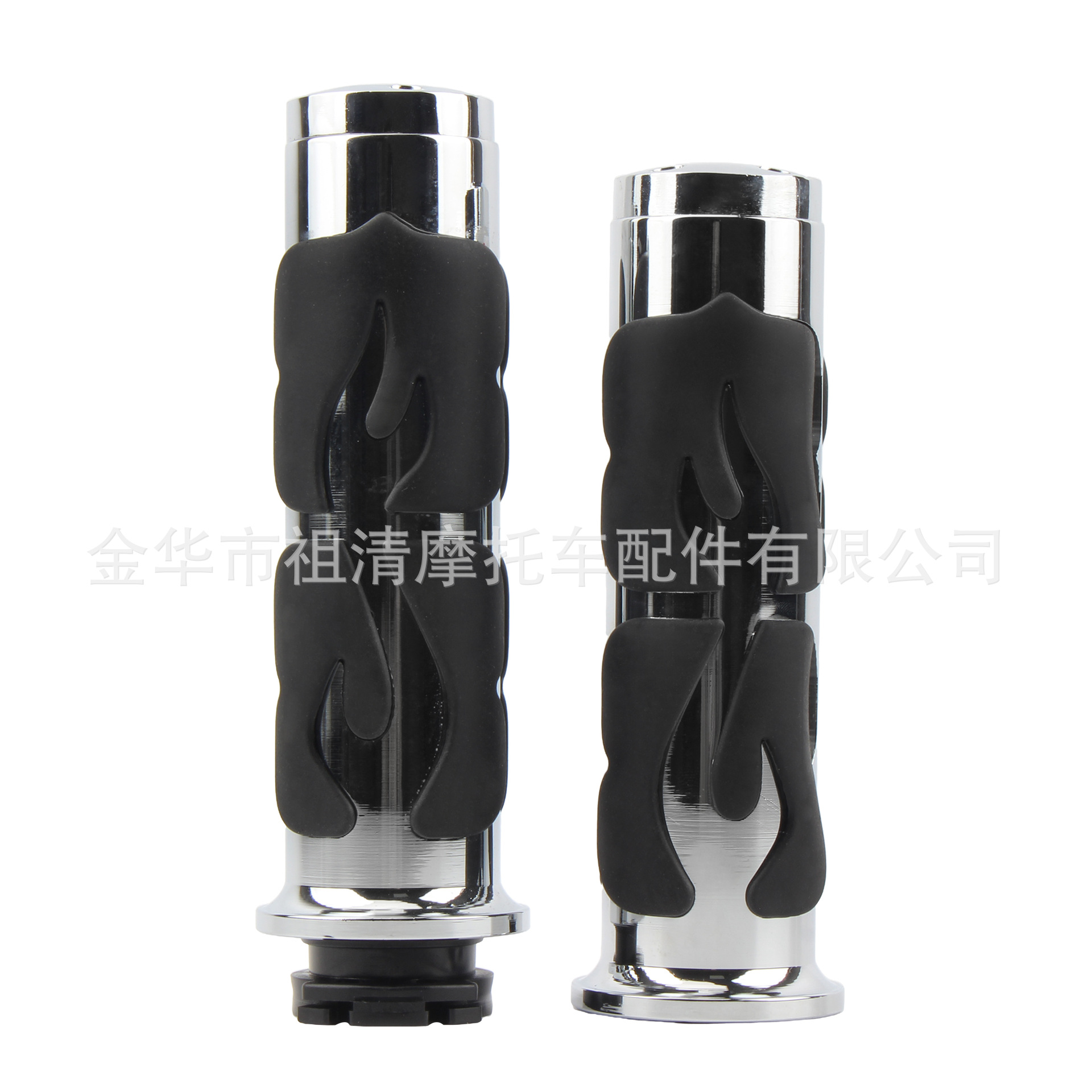 Motorcycle Handle Cover Modified Harley Retro Cross Riding Handle Cover 25mm Universal Handle Glue Zinc Alloy Grip