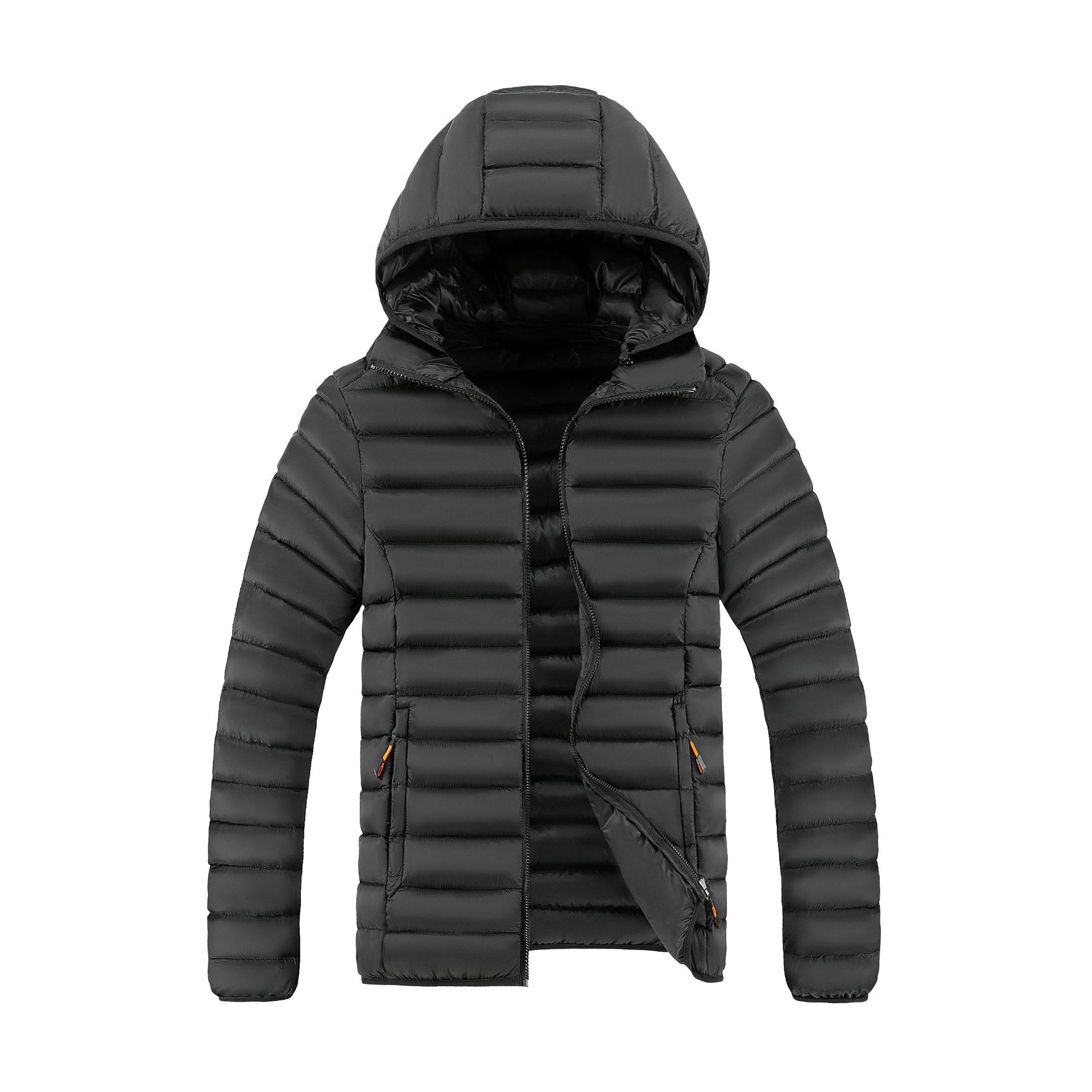 Traje de algodón hombres 2023 abrigo de invierno Chaqueta de algodón ligero delgado más tamaño multicolor abajo ropa de algodón ropa de invierno de los hombres al por mayor