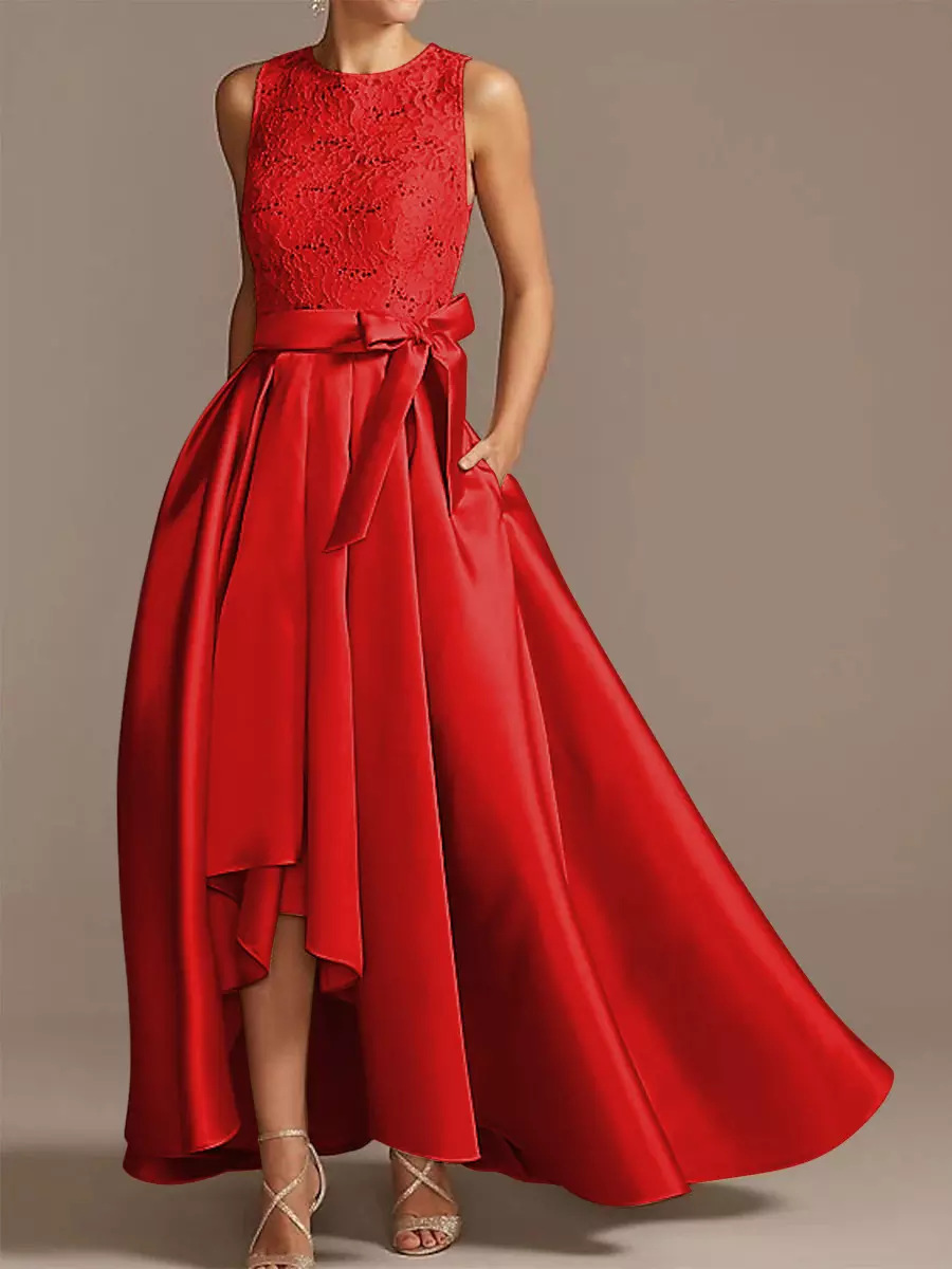 ​​"Versatile Lace Sleeveless Dress - Elegant Banquet & Everyday Wear In 12 Colors (XS-XXXL) | Floral Embroidery & Breathable Lining"​​_ecoleips.com