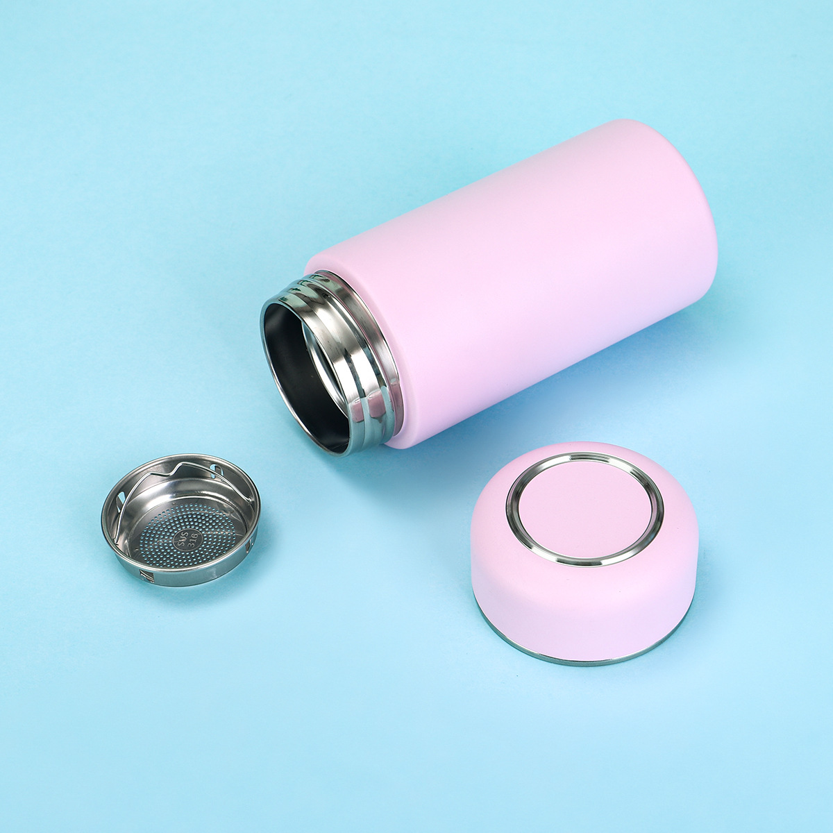 Isolierte Edelstahl Thermosflasche Für Unterwegs Kompakt_voghion.com