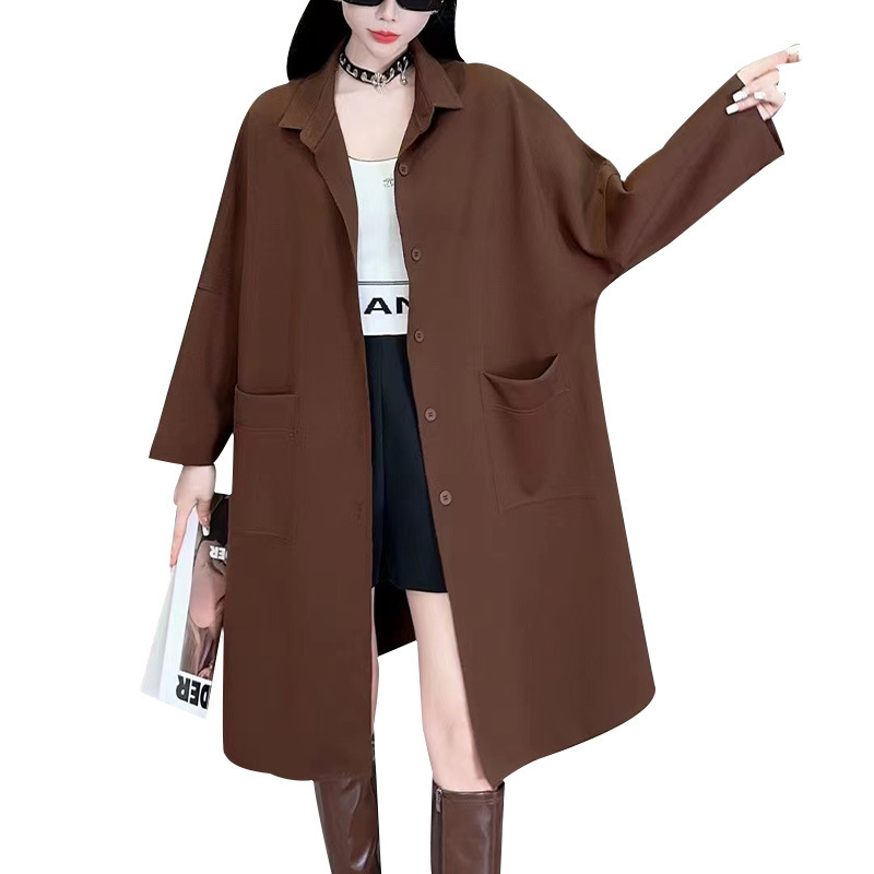 秋冬の新型の女性の韓国版はゆったりしていて痩せています。|undefined