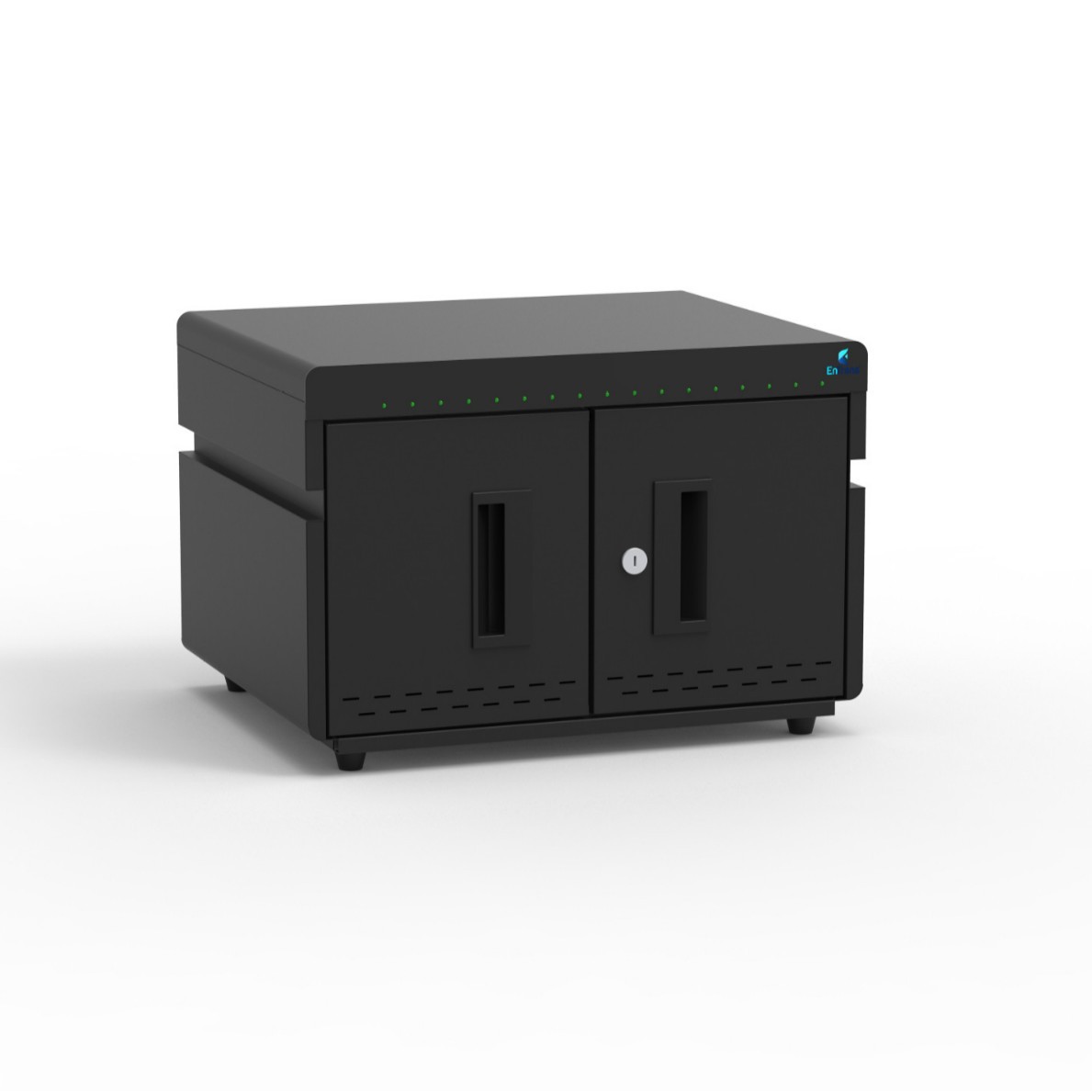 16-slot tablet charging cabinet desktop type no wheels 12W 18W safety includes charging cables