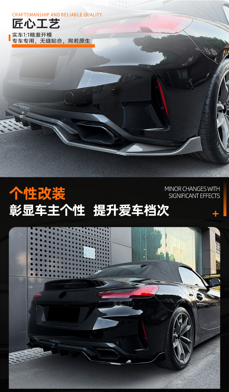Suitable for Bmw Z4 G29 M40I 2018+ Rear Lip Spoiler Exterior Modification